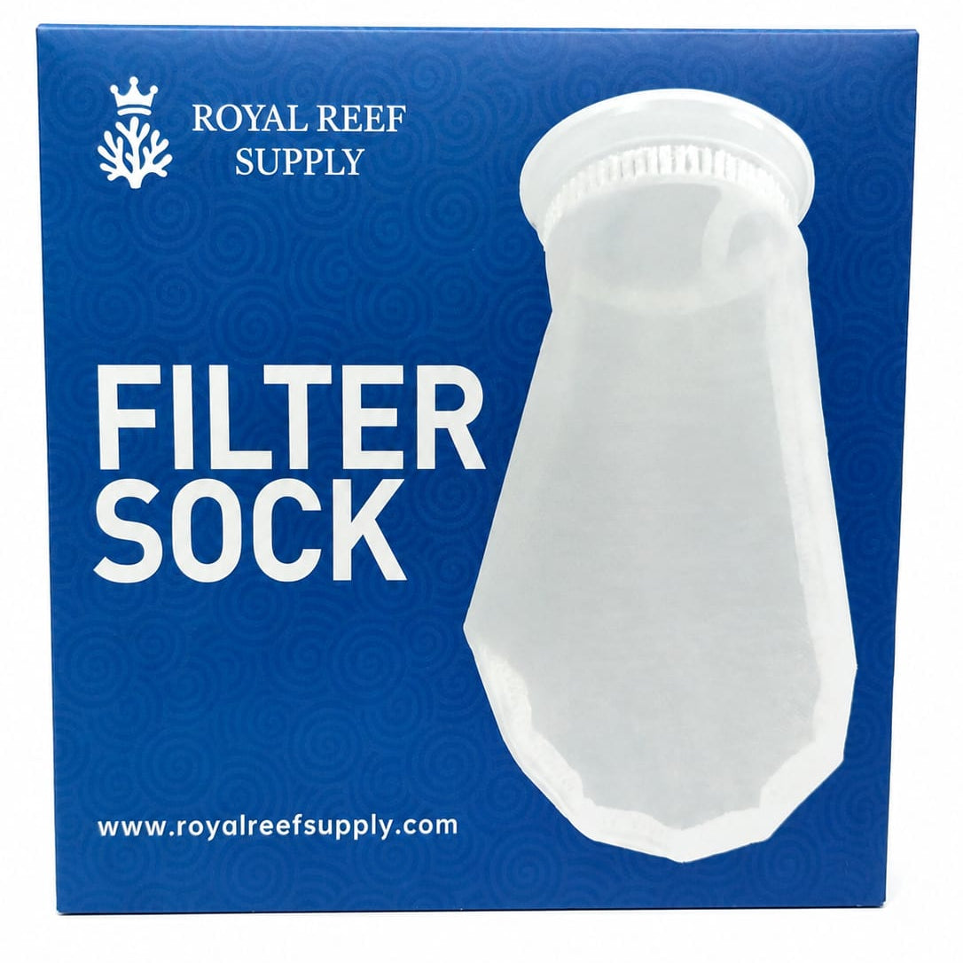 Royal Reef Supply 4" Standard Aquarium Filter Sock- 225 Micron