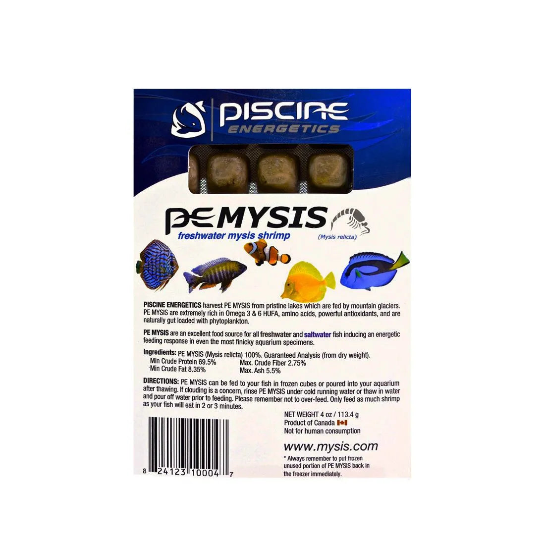 Piscine Energetics Mysis Net weight 4 Oz