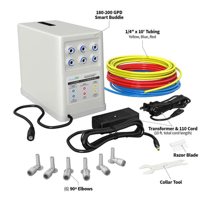 Smart Buddie Booster Pump 200 GPD RO System