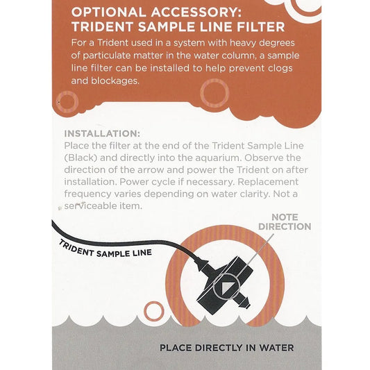 Trident Sample Line Filter