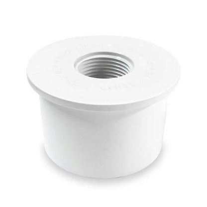 Aqua Ultraviolet PART - Union Half, 3/4" Reducer Bushing, Without Thread, With O-Ring, White