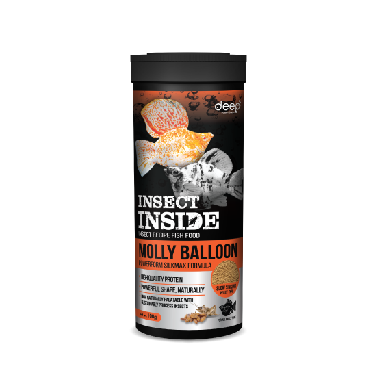 Deep Molly : Powerform Silkmax Formula Slow Sinking (Granule Pellet)- 100g