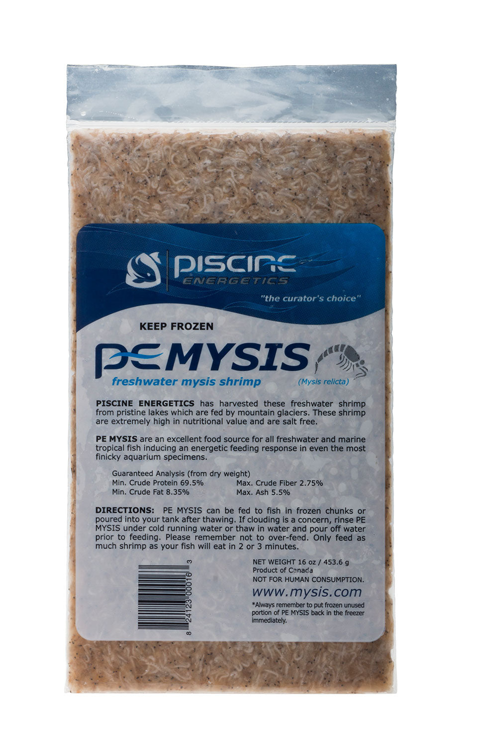 Piscine Energetics Mysis Net weight 16 Oz