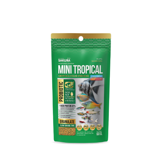 Sakura Mini Tropical (Mini Pellet)- 60g
