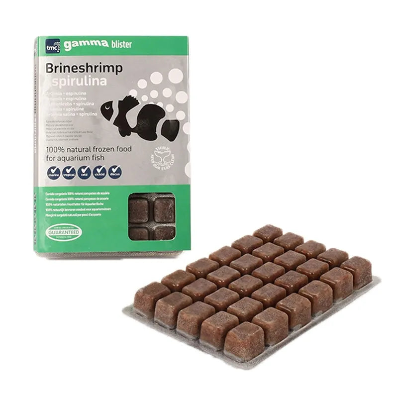 Gamma Spirulina Brineshrimp Blister Pack 100g