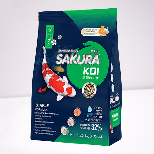 Sakura Koi Staple (Medium Pellet)- 1.25kg