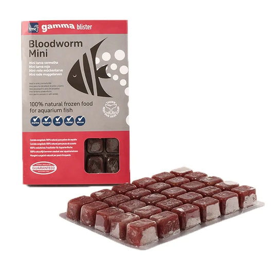 Gamma Concentrated Bloodworm Blister Pack 100g