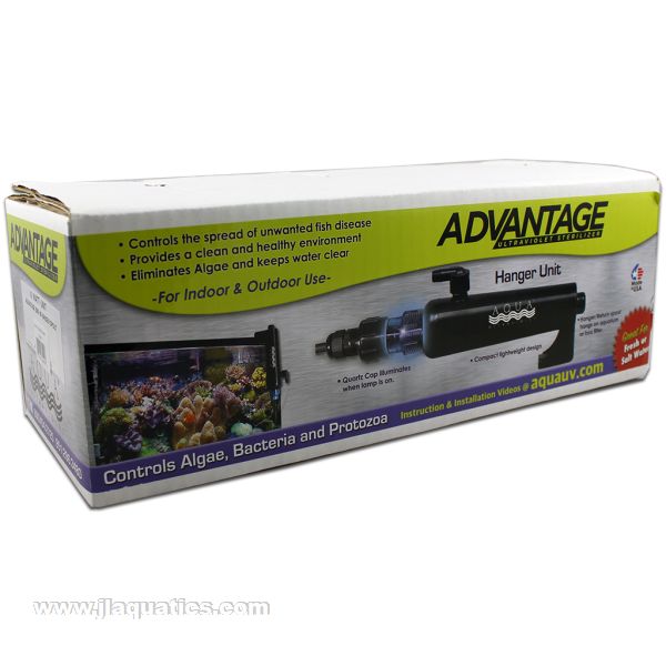 AquaUltraviolet 8 Watt Advantage 2000 UV Sterilizer with Hanger Spout