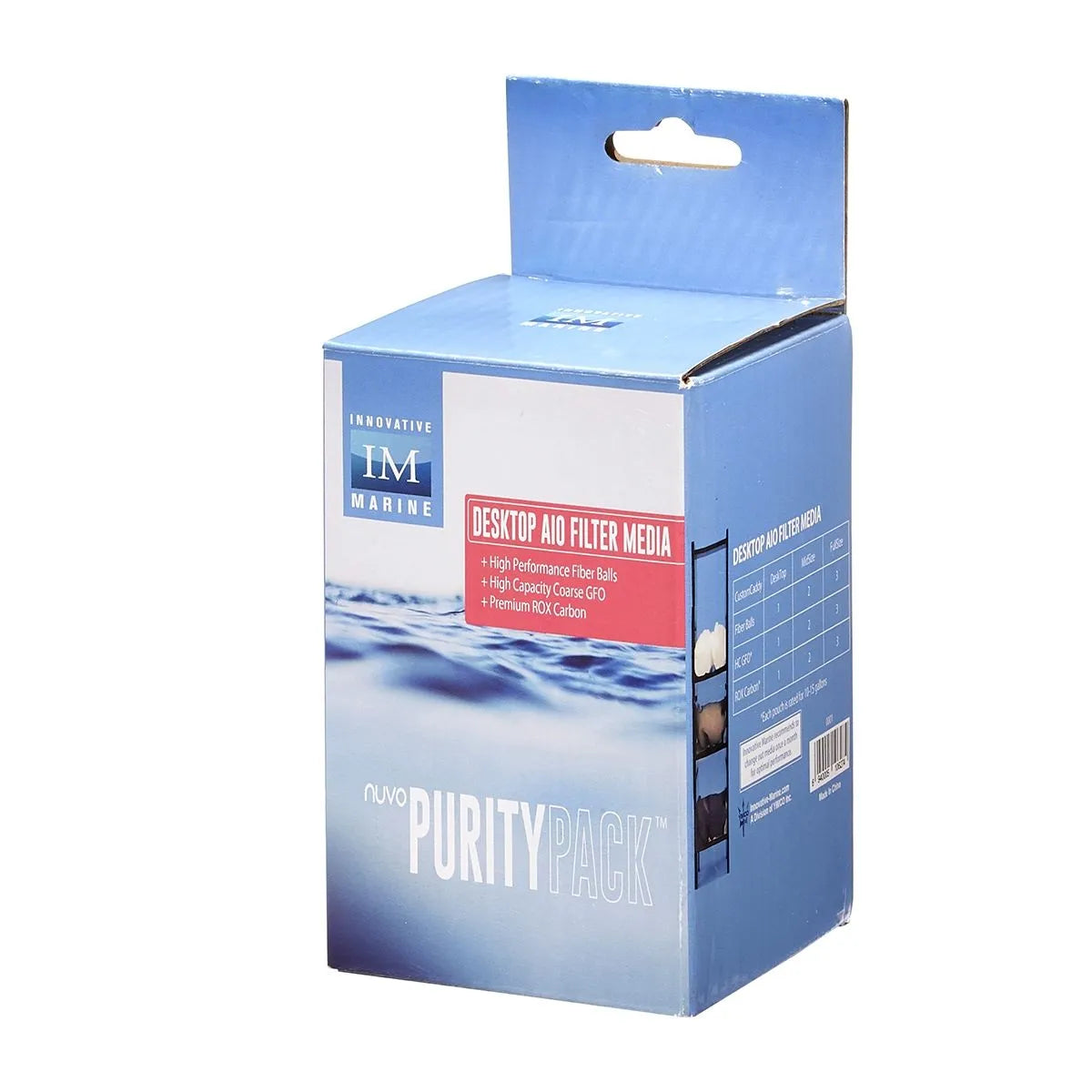 Auqa Gadget Nuvo PurityPack Desktop AIO Filter Media